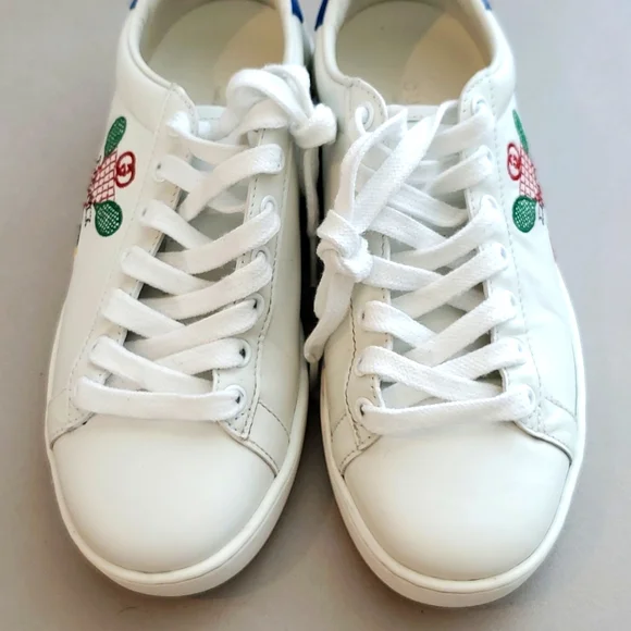 100% Authentic Gucci Kids Tennis Sneakers - Picture 7 of 7